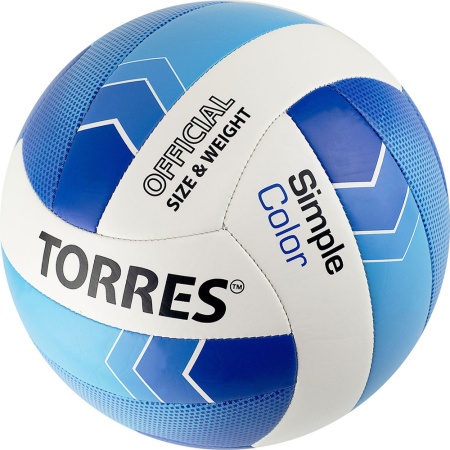 Купить Мяч волейбольный Torres Simple Color любительский р.5 в Слюдянке 